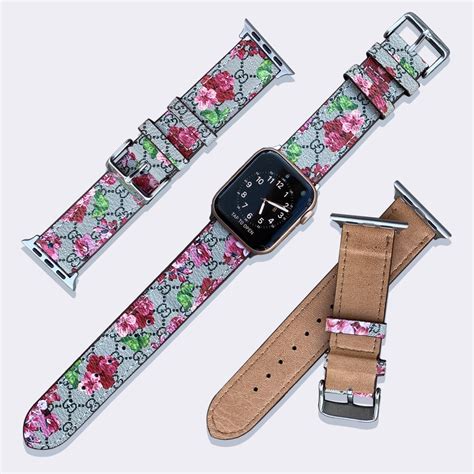 gucci flower apple watch band|gucci apple watch band reviews.